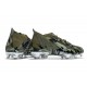 Botas de fútbol Adidas Predator Edge.1 FG Crystal Focus Oliva Plateado Metálico Magic Lima