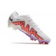 Nike Air Zoom Mercurial Vapor 15 Elite FG Blanco Negro Rojo