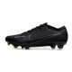 Nike Air Zoom Mercurial Vapor 15 Elite FG Negro DK Gris Humo Cumbre Blanco Voltio