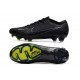 Nike Air Zoom Mercurial Vapor 15 Elite FG Negro DK Gris Humo Cumbre Blanco Voltio