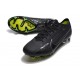 Nike Air Zoom Mercurial Vapor 15 Elite FG Negro DK Gris Humo Cumbre Blanco Voltio