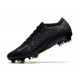 Nike Air Zoom Mercurial Vapor 15 Elite FG Negro DK Gris Humo Cumbre Blanco Voltio