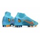 Nike Mercurial Superfly 8 Elite AG Azul Láser Naranja Marina