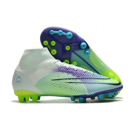Nike Mercurial Superfly 8 Elite AG Azul Láser Naranja Marina