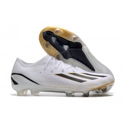 Botas de fútbol Adidas X Speedportal.1 FG Blanco Oro Negro