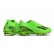 Botas de fútbol Adidas X Speedportal.1 FG Solar Verde Negro Amarillo Solar
