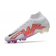 Nike Air Zoom Mercurial Superfly 9 Elite FG Blanco Negro Leche De Coco