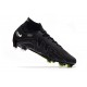 Bota Nike Air Zoom Mercurial Superfly 9 Elite FG Negro DK Gris Humo Cumbre Blanco Voltio