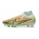 Nike Air Zoom Mercurial Superfly 9 Elite FG Casi Verde Azul Naranja