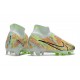 Nike Air Zoom Mercurial Superfly 9 Elite FG Casi Verde Azul Naranja