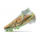 Nike Air Zoom Mercurial Superfly 9 Elite FG Casi Verde Azul Naranja
