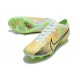 Nike Air Zoom Mercurial Vapor 15 Elite FG Casi Verde Oscuro Azul Total Naranja