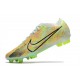 Nike Air Zoom Mercurial Vapor 15 Elite FG Casi Verde Oscuro Azul Total Naranja