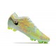 Nike Air Zoom Mercurial Vapor 15 Elite FG Casi Verde Oscuro Azul Total Naranja