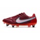 Nike Tiempo Legend 9 Elite SG-Pro AC Rojo Blanco Mystic Hibiscus