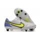 Nike Tiempo Legend 9 Elite SG-Pro AC Gris Niebla Volt Zafiro