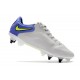 Nike Tiempo Legend 9 Elite SG-Pro AC Gris Niebla Volt Zafiro
