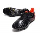 adidas Copa Sense.1 FG Hombres Negro Rojo Team Solar Verde