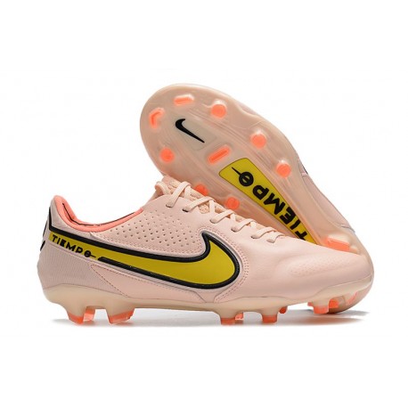 Botas de fútbol Nike Tiempo Legend 9 Elite FG Guava Hielo Amarillo Strike