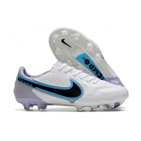 Botas de fútbol Nike Tiempo Legend 9 Elite FG Blanco Negro