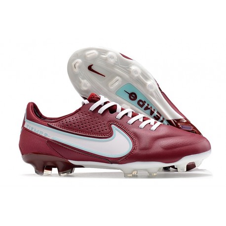 Nike Tiempo Legend 9 Elite FG Team Rojo Blanco Mystic Hibiscus