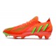 Bota Adidas Predator Edge.1 Low Fg Rojo Team Solar Verde Negro