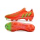 Bota Adidas Predator Edge.1 Low Fg Rojo Team Solar Verde Negro