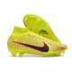 Bota Nike Air Zoom Mercurial Superfly 9 Elite FG Amarillo Rojo