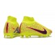 Bota Nike Air Zoom Mercurial Superfly 9 Elite FG Amarillo Rojo