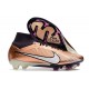 Nike Air Zoom Mercurial Superfly 9 Elite FG Mbappé Cobre Metálico
