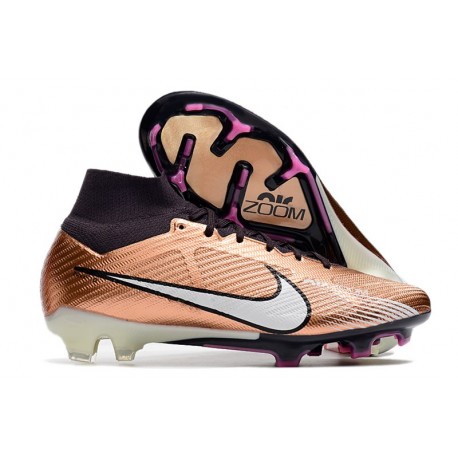 Nike Air Zoom Mercurial Superfly 9 Elite FG Mbappé Cobre Metálico