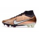 Nike Air Zoom Mercurial Superfly 9 Elite FG Mbappé Cobre Metálico