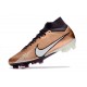 Nike Air Zoom Mercurial Superfly 9 Elite FG Mbappé Cobre Metálico