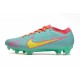 Nike Air Zoom Mercurial Vapor 15 Elite FG Azul Amarillo Rosa