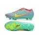Nike Air Zoom Mercurial Vapor 15 Elite FG Azul Amarillo Rosa