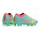 Nike Air Zoom Mercurial Vapor 15 Elite FG Azul Amarillo Rosa