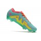 Nike Air Zoom Mercurial Vapor 15 Elite FG Azul Amarillo Rosa