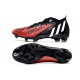 Botas de fútbol Adidas Predator Edge.1 FG Negro Rojo Blanco