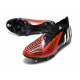 Botas de fútbol Adidas Predator Edge.1 FG Negro Rojo Blanco