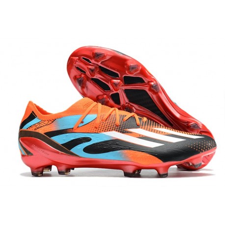 Botas de fútbol Adidas X Speedportal.1 FG Naranja Negro Blanco