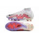 Nike Zoom Mercurial Superfly IX Elite AG Blanco Negro Rojo