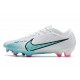 Nike Zoom Mercurial Vapor XV Elite FG Blanco Azul Báltico Rosa Blast Indigo Hazea