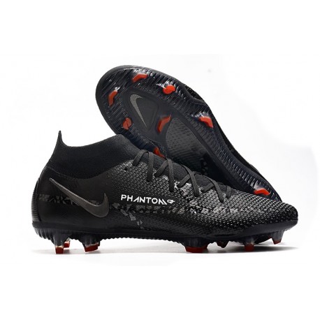 Nike Phantom GT II Elite DF FG Negro DK Gris Humo Cumbre Blanco