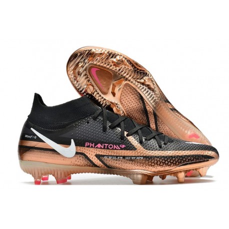 Nike Phantom GT II Elite DF FG Cobre Metálico Blanco Negro