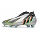 Adidas Predator Edge+ Fg Plateado Metálico Negro Amarillo Solar