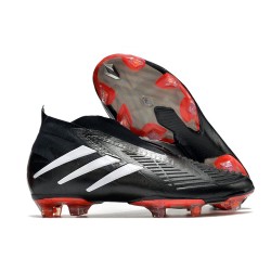 Zapatillas Adidas Predator Edge+ Fg Negro Blanco Rojo
