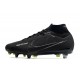 Nike Zoom Mercurial Superfly 9 Elite SG Negro DK Gris Humo Cumbre Blanco Voltio