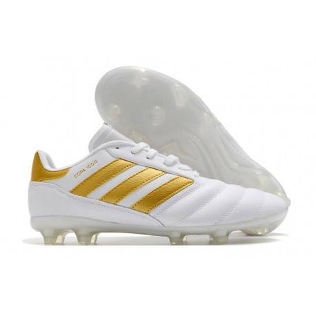 Bota adidas Copa Icon Mundial .1 FG Ftwr Blanco Dorado Met