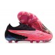 Nike Phantom GX Elite FG Bota Rosa Negro