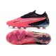 Nike Phantom GX Elite FG Bota Rosa Negro